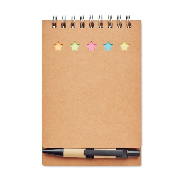 MULTIBOOK Bloco reciclado com caneta e n - GiftRetail MO8107