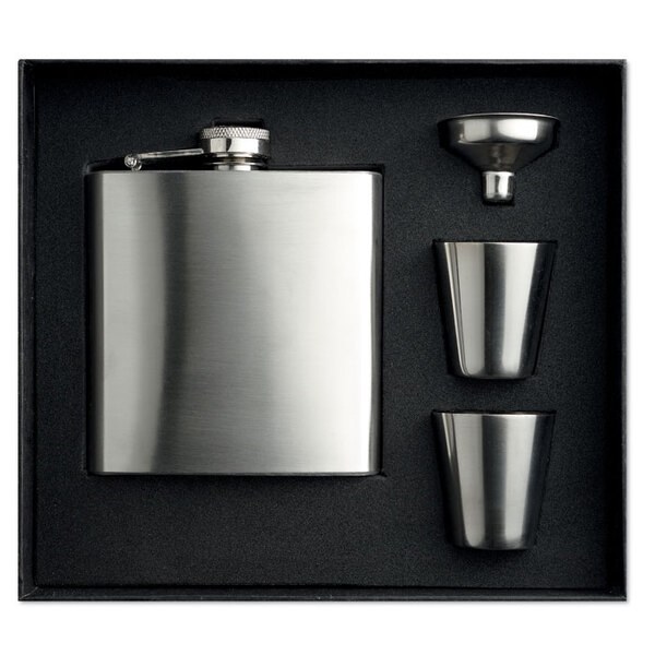 SLIMMY FLASK SET Garrafa licor - GiftRetail MO8321