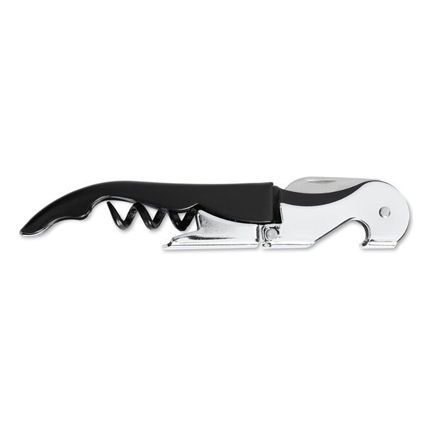 LUCY Faca de Sommelier com Suporte Duplo de Cortiça - GiftRetail MO8322
