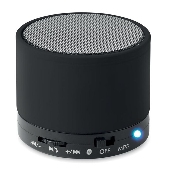 ROUND BASS Altavoz sem fio redondo - GiftRetail MO8726