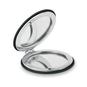 GLOW ROUND Espelho redondo em PU - GiftRetail MO9008