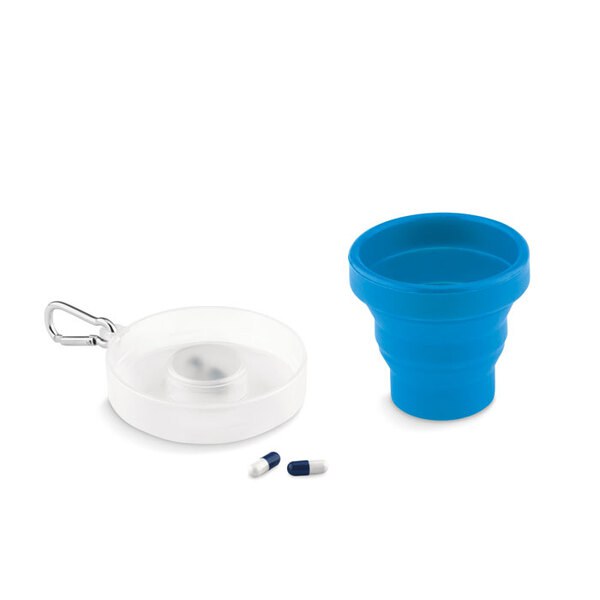 CUP PILL Copo de silicone dobrável - GiftRetail MO9196