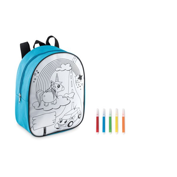 BACKSKETCHY Mochila para colorir - GiftRetail MO9207