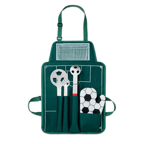 DONAU BALLY Set de Churrasco Futebol - GiftRetail MO9223