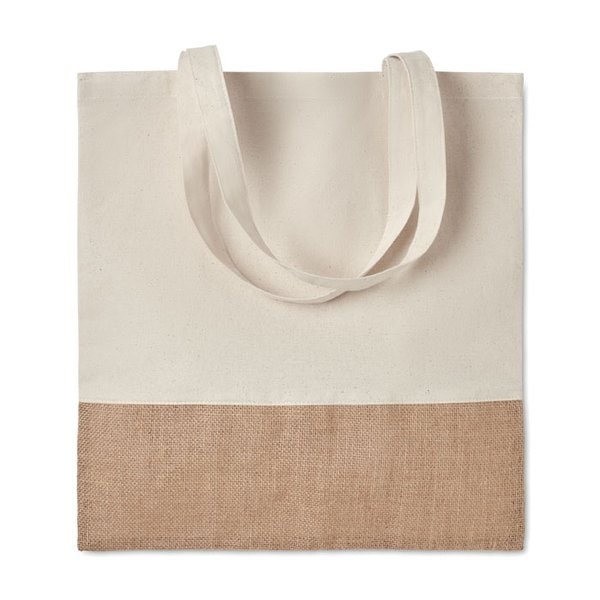 INDIA TOTE Saco compras em jute - GiftRetail MO9518