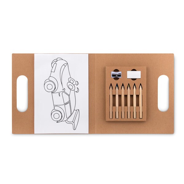 FOLDER2 GO Conjunto 6 lápis para colorir - GiftRetail MO9544