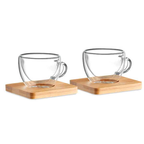 BELIZE Conjunto 2 chávenas expresso - GiftRetail MO9709