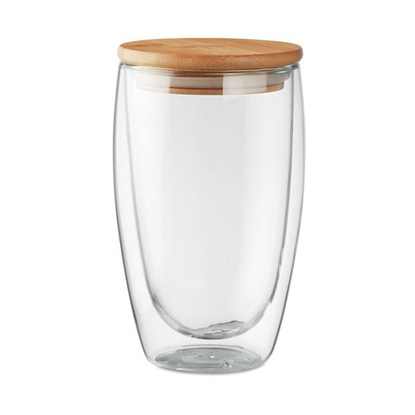 TIRANA LARGE Copo parede dupla 450 ml - GiftRetail MO9721