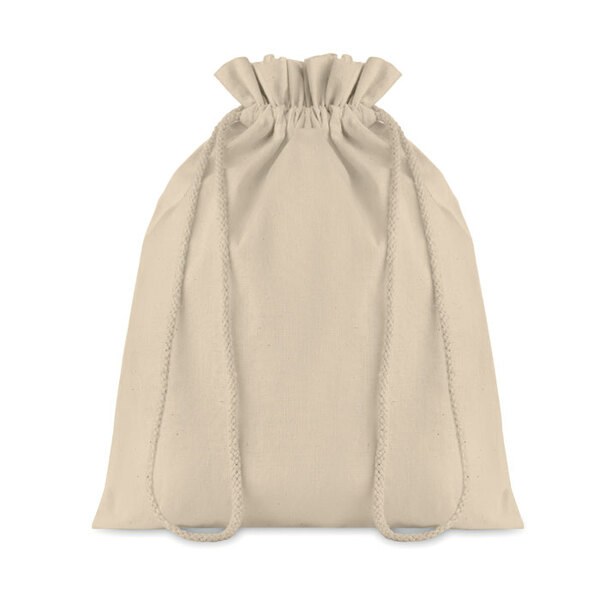 TASKE MEDIUM Eco-Friendly Medium Cotton Drawstring Gift Bag - GiftRetail MO9730