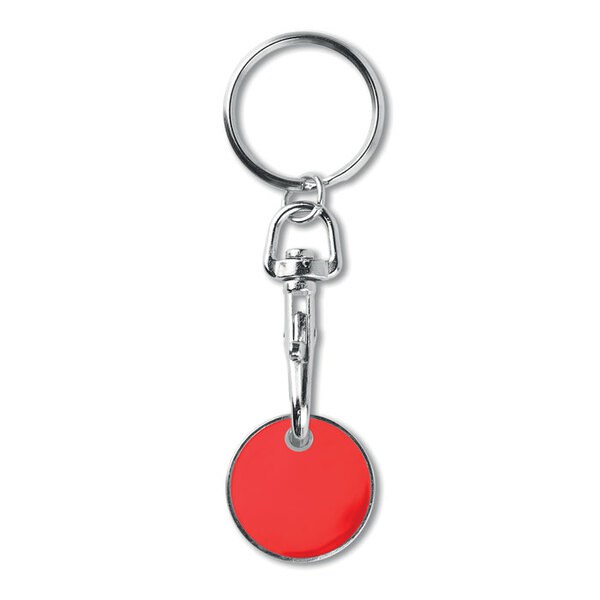 TOKENRING Porta-chaves moeda (euro) - GiftRetail MO9748