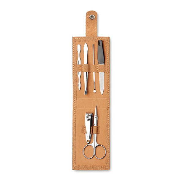 NAILKIT CORK Set manicure em cortiça - GiftRetail MO9798