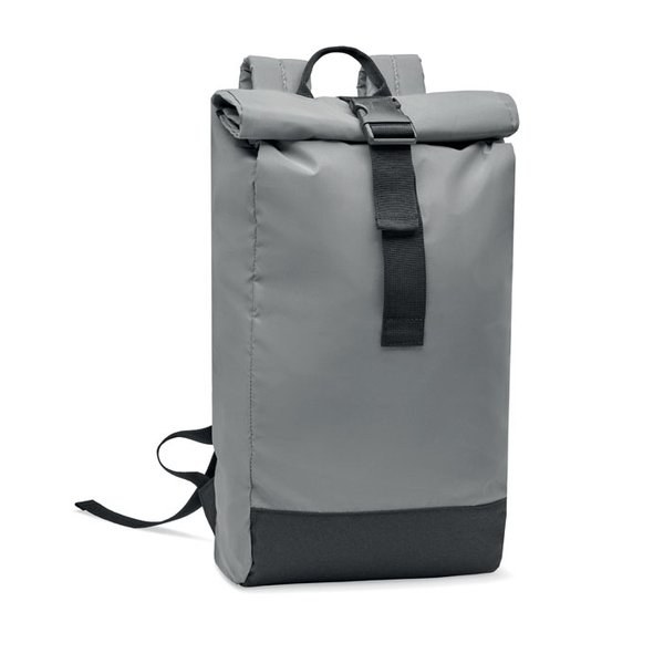 BRIGHT ROLLPACK Mochila Rolltop reflectiva - GiftRetail MO2056