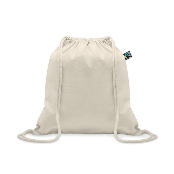 OSOLE DRAW Saco com cordão Fairtrade - GiftRetail MO2096