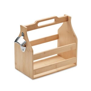 CABAS Caixa para 6 cervejas em bambu - GiftRetail MO2110