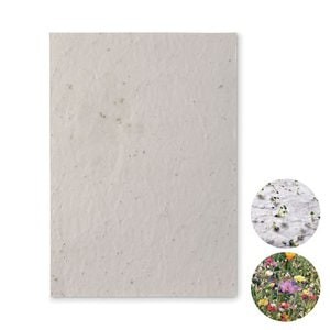 ASIDE Papel sementes de flores A5 - GiftRetail MO6915