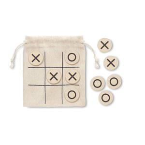 TOPOS Jogo do galo de madeira - GiftRetail MO6954