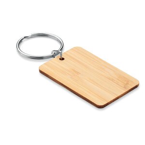 ANGLEBOO Porta-chaves rectangular bambu - GiftRetail MO6978