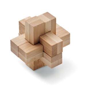 SQUARENATS Puzzle em bambu - GiftRetail MO6988