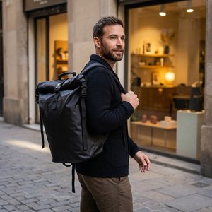 SCUBAROLL Mochila impermeável  RPET - GiftRetail MO2181