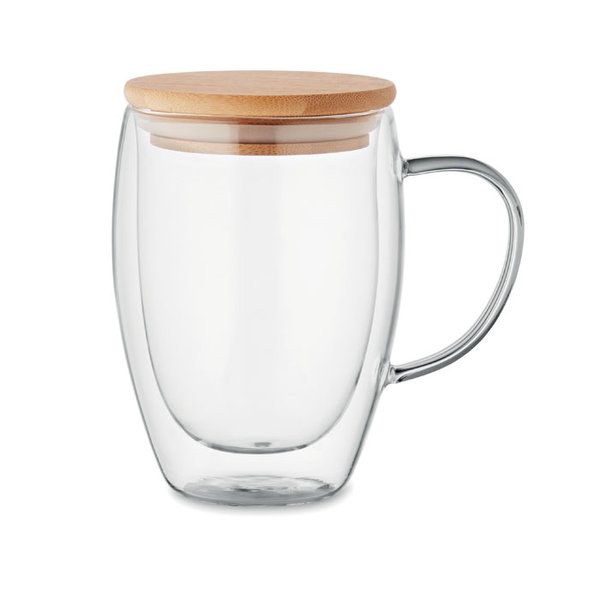 TIROL Caneca borosilicato 250ml - GiftRetail MO2199
