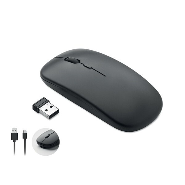 CURVY C Rato ótico sem fios ABS - GiftRetail MO2222
