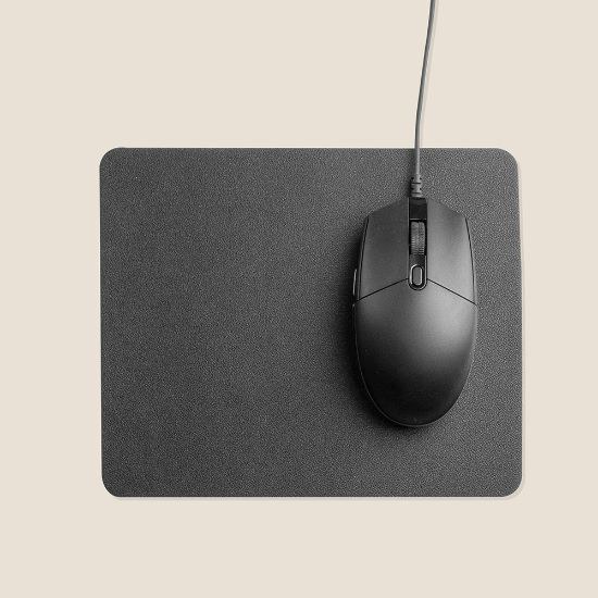 Goya 38514 - Black PU Mouse Pad DESK