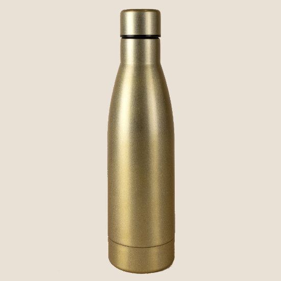 Goya 50545 - 500 ml Double-Walled Stainless Steel Bottle MILKSHAKE