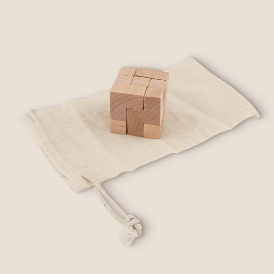 Goya 50623 - Pine Wood Skill Game with 7 Nestable Pieces FADE