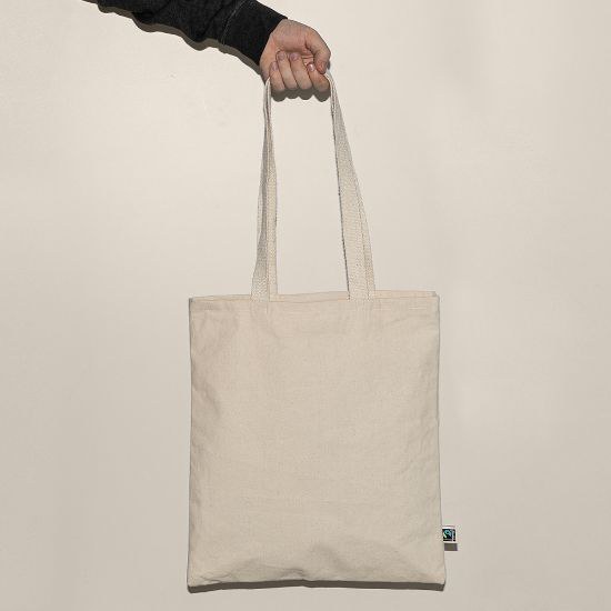 Goya 50686F - Spain-Made Fairtrade Cotton Bag, 320gsm FAIRTRADE