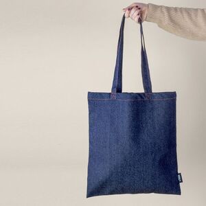 Goya 53006 - Cotton and Recycled Denim Bag with Long Handles NASHVILLE