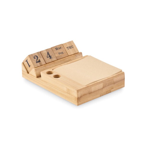 BOOTOP Calendário secretária em bambu