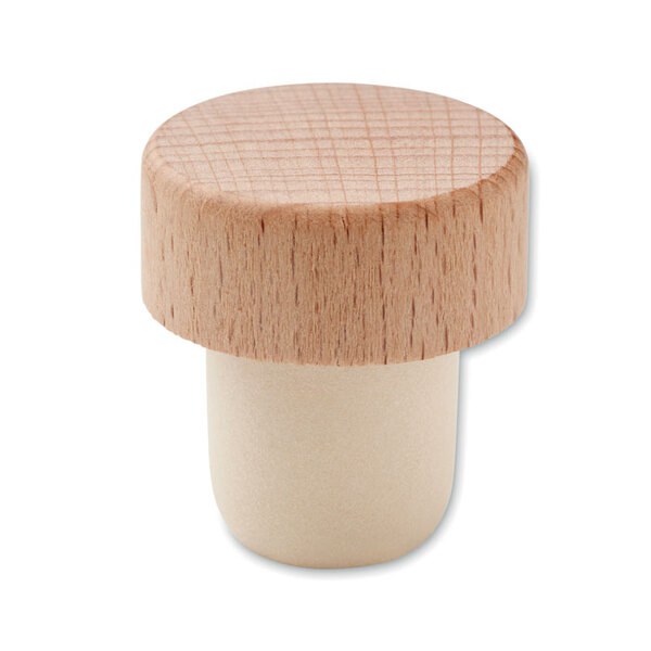 BOPPER Rolha de garrafa em madeira - GiftRetail MO2457