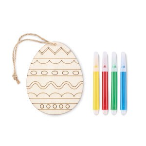 DREGG Conjunto de pintura de ovos - GiftRetail MO2501