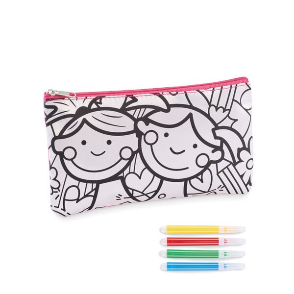 KIDDO Estojo com marcadores - GiftRetail MO2505