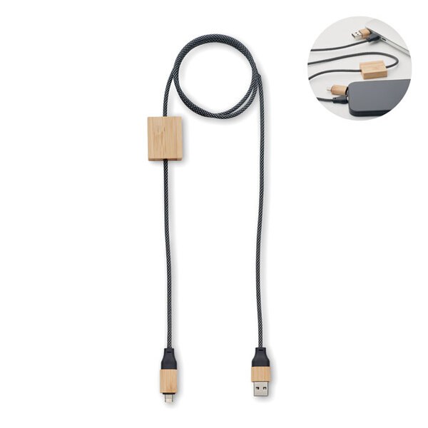 CABOO Cabo de carregamento de 60W - GiftRetail MO2520