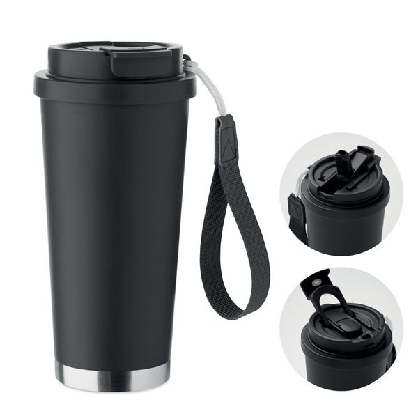 TOPAZ LARGE Copo de parede dupla 500ml - GiftRetail MO2662