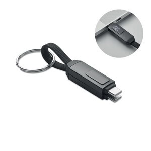 KEYSTO Porta-chaves com cabo de carga - GiftRetail MO2682