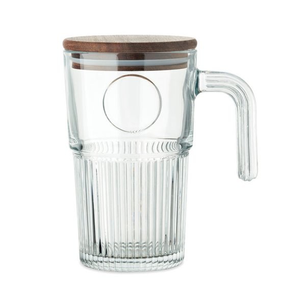 VITRIO JAR Caneca de vidro 450ml - GiftRetail MO2751