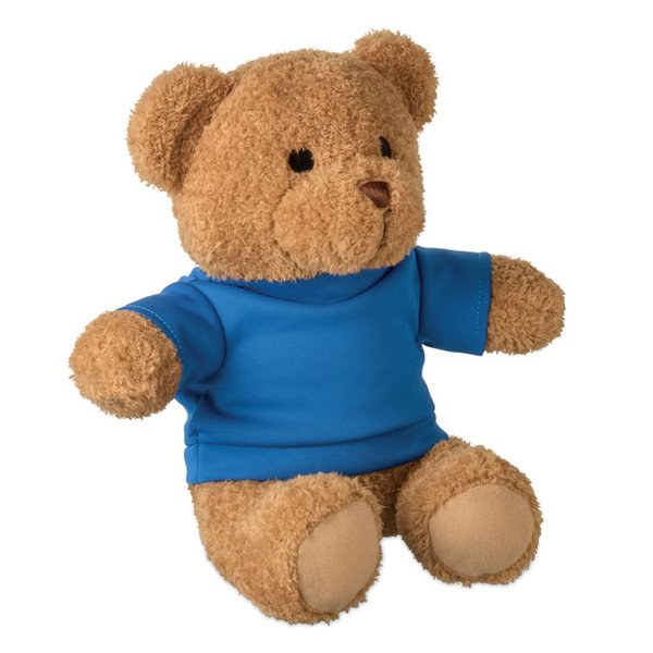JACKIE Urso de peluche com t-shirt - GiftRetail MO2745