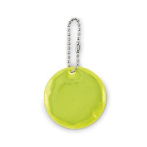 GRIN Porta-chaves refletor redondo - GiftRetail MO2884