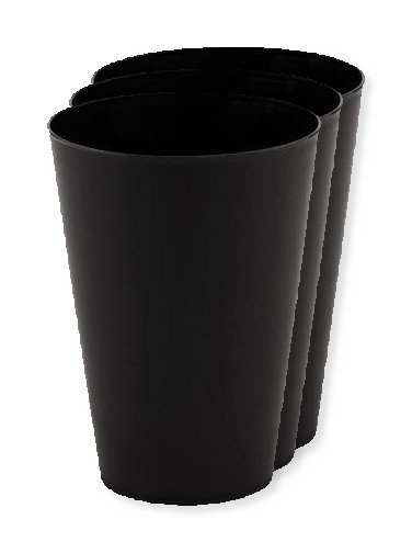 Pack de 3 GiftRetail MO6375 - FESTA LARGE Copo reutilizável eventos 300ml