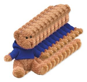 Pack de 100 GiftRetail MO7375 - JOHNNY Urso de peluche com t-shirt