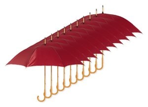 Pack de 100 GiftRetail KC5132 - CALA Chapéu de chuva