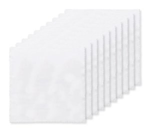 Pack de 10 GiftRetail MO9902 - RPET CLOTH Pano de limpeza RPET 13x13cm