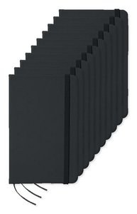 Pack de 100 GiftRetail MO1800 - NOTELUX Caderno A6 pautado