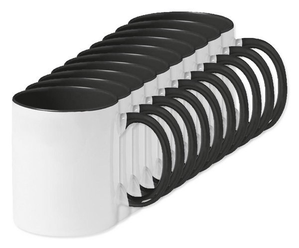 Pack de 10 GiftRetail MO8422 - SUBLIMCOLY Caneca colorida p/ sublimação