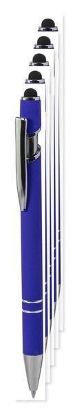 Pack of 5 Goya 37513RE - Recycled Aluminum Pen with Touch Pointer EVEN
